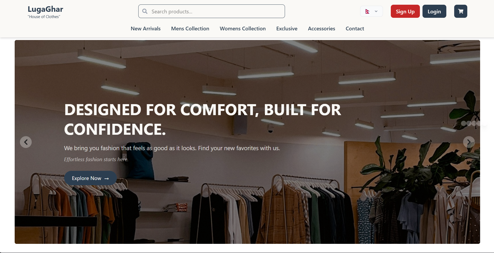 LugaGhar Ecommerce